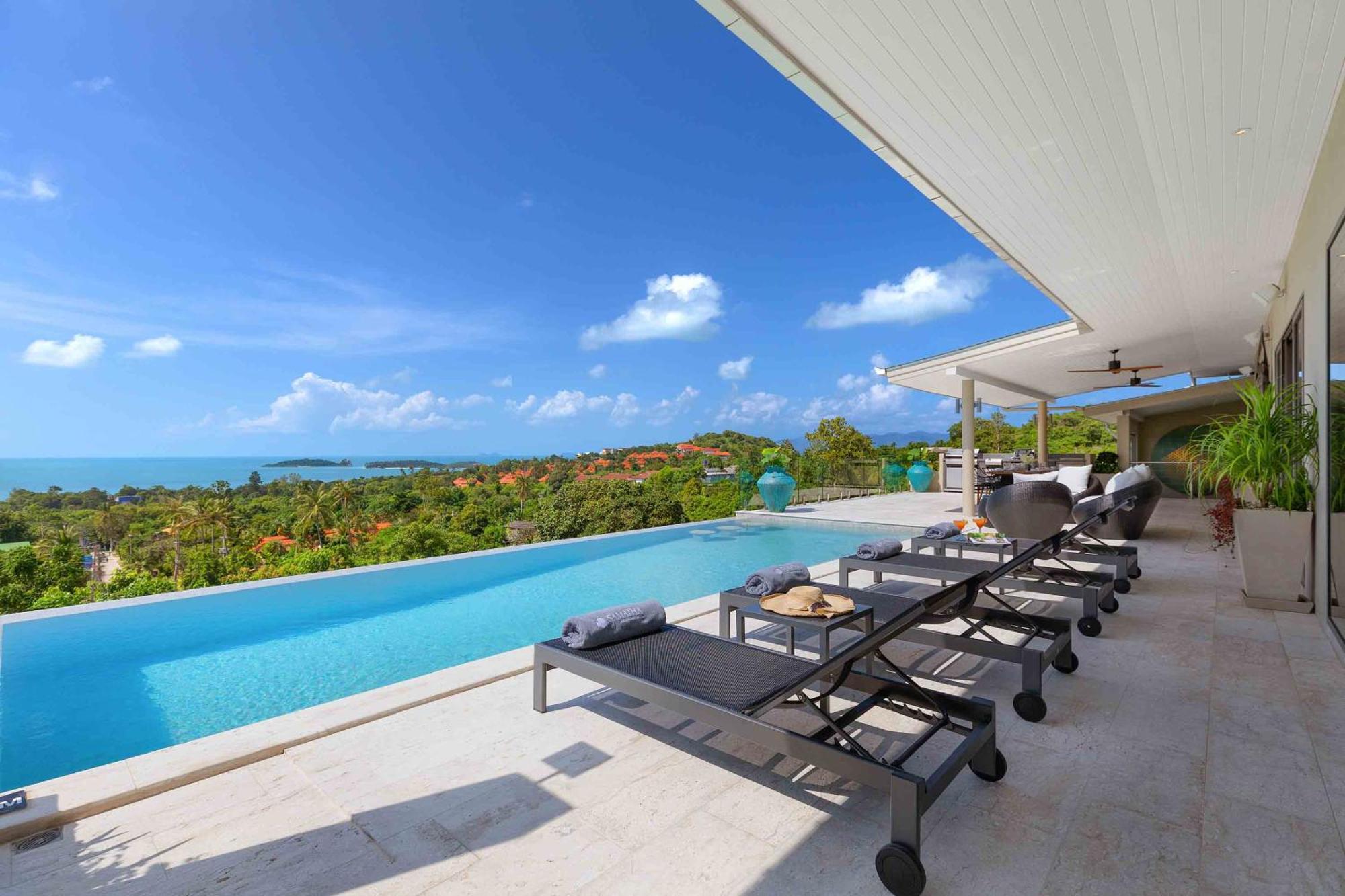 Sunset Estates - Samui Luxury Villas Choeng Mon Exterior foto